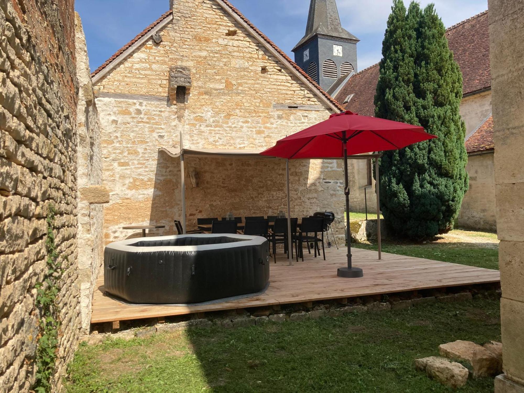 Le Presbytere - Touillon, Jacuzzi, 4 Chambres Pour 10 Exteriör bild